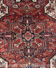 MaxSold Auction: Heriz rug - Markham (Ontario, Canada) SELLER MANAGED Reseller Online Auction - Essex Avenue