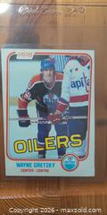 MaxSold Auction: 1981 O-Pee-Chee Wayne Gretzky #106, Edmonton Oilers - Ottawa (Ontario, Canada) SELLER MANAGED Downsizing Online Auction - Regiment Avenue