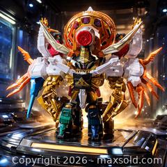 MaxSold Auction: Power Rangers Super Sentai Megazord Action Figure 10–14 in - Ottawa (Ontario, Canada) SELLER MANAGED Downsizing Online Auction - Regiment Avenue