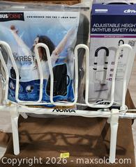 MaxSold Auction: Adjustable Bathtub Safety Rail with Backrest & Footwarmer - Brighton (Ontario, Canada) SELLER MANAGED Estate Sale Online Auction - Drewery Street