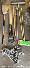 MaxSold Auction: Assorted garden and cleaning tools, 6-10 pieces - Brighton (Ontario, Canada) SELLER MANAGED Estate Sale Online Auction - Drewery Street