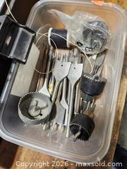 MaxSold Auction: Assorted Hand Tool & Drill Accessories Lot - Brighton (Ontario, Canada) SELLER MANAGED Estate Sale Online Auction - Drewery Street