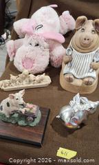 MaxSold Auction: Assorted Pigs & Piglets Figurines & Plush Lot (11-20 Pieces) - Brighton (Ontario, Canada) SELLER MANAGED Estate Sale Online Auction - Drewery Street