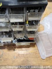 MaxSold Auction: Assorted Screws, Collated Nails & Small Parts Organizer - Brighton (Ontario, Canada) SELLER MANAGED Estate Sale Online Auction - Drewery Street