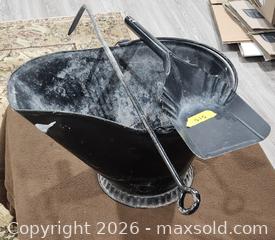 MaxSold Auction: Black Metal Fireplace Tool Set with Shovel and Poker/Rake - Brighton (Ontario, Canada) SELLER MANAGED Estate Sale Online Auction - Drewery Street