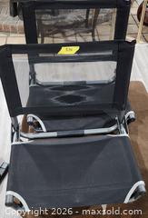 MaxSold Auction: Cascade Mountain Tech Stadium / Bleacher Seat - Black (Pair) - Brighton (Ontario, Canada) SELLER MANAGED Estate Sale Online Auction - Drewery Street