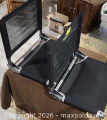 MaxSold Auction: Cascade Mountain Tech Stadium / Bleacher Seat - Black (Pair) - Brighton (Ontario, Canada) SELLER MANAGED Estate Sale Online Auction - Drewery Street