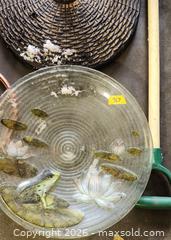 MaxSold Auction: Corded Electric Hedge Trimmer with Decorative Glass Bird Bath - Brighton (Ontario, Canada) SELLER MANAGED Estate Sale Online Auction - Drewery Street