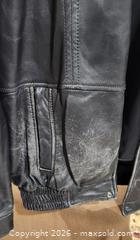 MaxSold Auction: Danier Black Genuine Leather Jacket - Men's UK 40 / EU 50 - Brighton (Ontario, Canada) SELLER MANAGED Estate Sale Online Auction - Drewery Street