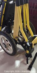MaxSold Auction: Dynatour Yellow 3-Wheel Foldable Golf Push Cart - Brighton (Ontario, Canada) SELLER MANAGED Estate Sale Online Auction - Drewery Street