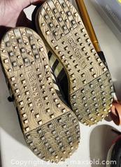 MaxSold Auction: Golf Accessories Lot with Golf Shoes Size 10 and Balls - Brighton (Ontario, Canada) SELLER MANAGED Estate Sale Online Auction - Drewery Street