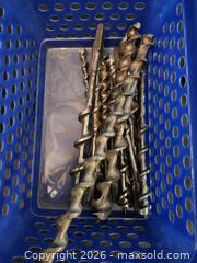 MaxSold Auction: Hand planes with auger/twist drill bits and miscellaneous hardware - Brighton (Ontario, Canada) SELLER MANAGED Estate Sale Online Auction - Drewery Street