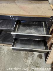 MaxSold Auction: International Metal Workbench with Upper Lockable Cabinets - Brighton (Ontario, Canada) SELLER MANAGED Estate Sale Online Auction - Drewery Street