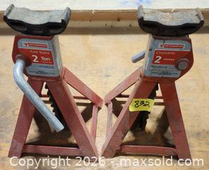 MaxSold Auction: Lot: 2-Ton Axle Stands & Assorted Automotive Parts - Brighton (Ontario, Canada) SELLER MANAGED Estate Sale Online Auction - Drewery Street