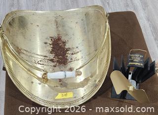 MaxSold Auction: Lot: Caframo Heat-Powered Stove Fan and Brass Coal Scuttle - Brighton (Ontario, Canada) SELLER MANAGED Estate Sale Online Auction - Drewery Street
