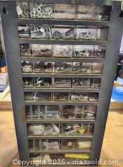 MaxSold Auction: Mastercraft Folding Sawhorses & Small Parts Organizer with Hardware - Brighton (Ontario, Canada) SELLER MANAGED Estate Sale Online Auction - Drewery Street