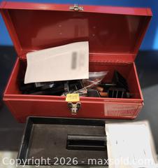 MaxSold Auction: Mastercraft Small Portable Metal Toolbox with Tools - Brighton (Ontario, Canada) SELLER MANAGED Estate Sale Online Auction - Drewery Street