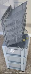 MaxSold Auction: Mesh Letter Sorter & 3-Drawer Plastic Storage Cart with Casters - Brighton (Ontario, Canada) SELLER MANAGED Estate Sale Online Auction - Drewery Street
