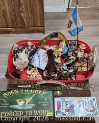 MaxSold Auction: Mixed Lot: Collectibles, Toys, Signs (15+ Items) - Brighton (Ontario, Canada) SELLER MANAGED Estate Sale Online Auction - Drewery Street