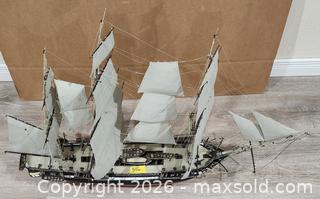 MaxSold Auction: Model Ship USS Constitution, 36–38 in - Brighton (Ontario, Canada) SELLER MANAGED Estate Sale Online Auction - Drewery Street