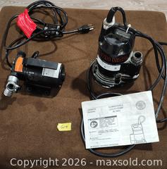 MaxSold Auction: Red Lion RL160U & Mastercraft Transfer/Submersible Pumps - Brighton (Ontario, Canada) SELLER MANAGED Estate Sale Online Auction - Drewery Street