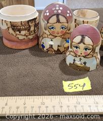 MaxSold Auction: Signed Wood Matryoshka Nesting Doll - Brighton (Ontario, Canada) SELLER MANAGED Estate Sale Online Auction - Drewery Street