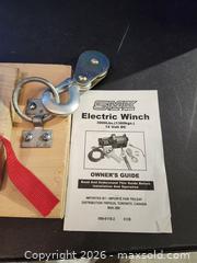 MaxSold Auction: SMK 3000 lb 12V Electric Winch - Brighton (Ontario, Canada) SELLER MANAGED Estate Sale Online Auction - Drewery Street