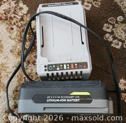 MaxSold Auction: Snow Joe iON15SB-LT 15-inch Cordless Snow Blower - Brighton (Ontario, Canada) SELLER MANAGED Estate Sale Online Auction - Drewery Street