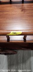 MaxSold Auction: Solid Wood Carved Tea / Serving Cart with Spoked Wheels - Brighton (Ontario, Canada) SELLER MANAGED Estate Sale Online Auction - Drewery Street