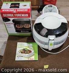MaxSold Auction: T-fal ActiFry and George Foreman Classic 2-portion Grill/Air Fryer - Brighton (Ontario, Canada) SELLER MANAGED Estate Sale Online Auction - Drewery Street