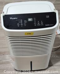 MaxSold Auction: Whirlpool Gold Series 50 Pint Dehumidifier (AD50GEUSB) - Brighton (Ontario, Canada) SELLER MANAGED Estate Sale Online Auction - Drewery Street