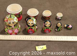 MaxSold Auction: Wooden Matryoshka Nesting Dolls - Brighton (Ontario, Canada) SELLER MANAGED Estate Sale Online Auction - Drewery Street