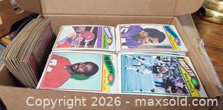 MaxSold Auction: 1977 Topps Football Card Lot - East Cocalico Township (Pennsylvania, USA) SELLER MANAGED Downsizing Online Auction - Stevens Road