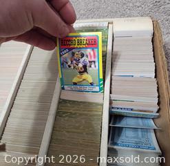 MaxSold Auction: Large Lot of Various 1980's Topps Football Cards  - East Cocalico Township (Pennsylvania, USA) SELLER MANAGED Downsizing Online Auction - Stevens Road