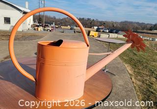 MaxSold Auction: Large Unique Metal Watering Can  - East Cocalico Township (Pennsylvania, USA) SELLER MANAGED Downsizing Online Auction - Stevens Road
