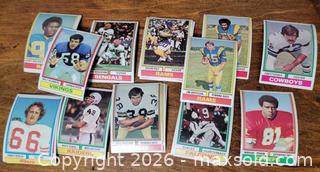 MaxSold Auction: Lot of (37) 1974 Topps Football Cards - East Cocalico Township (Pennsylvania, USA) SELLER MANAGED Downsizing Online Auction - Stevens Road