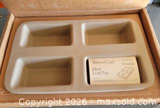 MaxSold Auction: The Pampered Chef Stoneware Mini Loaf Pan - East Cocalico Township (Pennsylvania, USA) SELLER MANAGED Downsizing Online Auction - Stevens Road