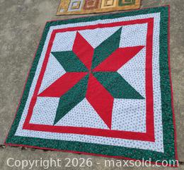 MaxSold Auction: Vintage Quilts (2)  - East Cocalico Township (Pennsylvania, USA) SELLER MANAGED Downsizing Online Auction - Stevens Road