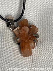 MaxSold Auction: 925 Sterling Silver ARGONITE PENDANT Necklace  - Shelburne (Ontario, Canada) SELLER MANAGED Downsizing Online Auction - Main Street East