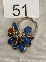 MaxSold Auction: 925 Sterling Silver BAUBLE RING Size 7 - Shelburne (Ontario, Canada) SELLER MANAGED Downsizing Online Auction - Main Street East