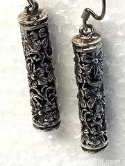 MaxSold Auction: 925 Sterling Silver CHANDELIER STYLE Dangle earrings - Shelburne (Ontario, Canada) SELLER MANAGED Downsizing Online Auction - Main Street East