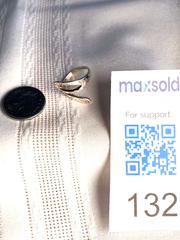 MaxSold Auction: 925 Sterling Silver HAMMERED WRAP AROUND RING Size 7 3/4 inches  - Shelburne (Ontario, Canada) SELLER MANAGED Downsizing Online Auction - Main Street East