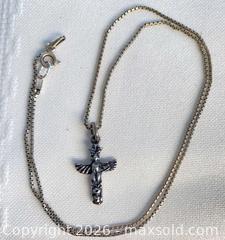 MaxSold Auction: 925 Sterling Silver TOTEM POLE ON 16 Inch Sterling Chain  - Shelburne (Ontario, Canada) SELLER MANAGED Downsizing Online Auction - Main Street East