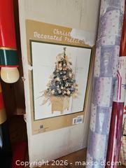 MaxSold Auction: Christmas Decorations Lot: 24" Nutcracker, 2' Pre-lit Tree, Wreaths - Denver (Colorado, USA) SELLER MANAGED Estate Sale Online Auction - Greenwood Court