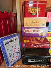MaxSold Auction: Family Game Night! Boxed Board Game Collection plus Dominoes, and more! - Denver (Colorado, USA) SELLER MANAGED Estate Sale Online Auction - Greenwood Court