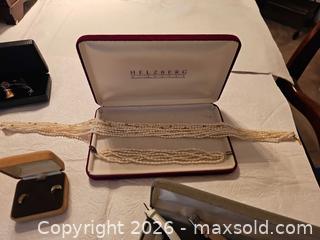 MaxSold Auction: Jewelry Lot: Watches, Necklaces, Earrings & More (16 pieces) - Denver (Colorado, USA) SELLER MANAGED Estate Sale Online Auction - Greenwood Court