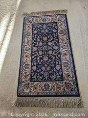 MaxSold Auction: Navy Persian/Oriental Wool Area Rug, 4 x 6 ft - Denver (Colorado, USA) SELLER MANAGED Estate Sale Online Auction - Greenwood Court