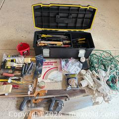 MaxSold Auction: Stanley FatMax Medium Toolbox with Hand Tools - Denver (Colorado, USA) SELLER MANAGED Estate Sale Online Auction - Greenwood Court