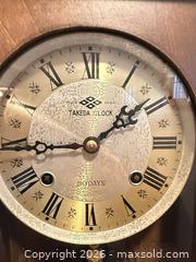 MaxSold Auction: Takeda Wall Clock Mechanical 30-Day Pendulum Key-Wind - Denver (Colorado, USA) SELLER MANAGED Estate Sale Online Auction - Greenwood Court