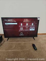 MaxSold Auction: TCL 32" Roku TV with Remote, Sony Dual Cassette Deck and Boombox - Denver (Colorado, USA) SELLER MANAGED Estate Sale Online Auction - Greenwood Court